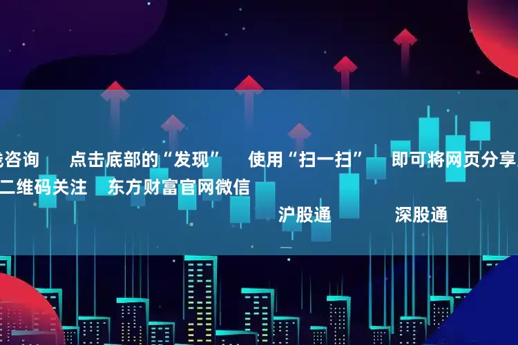 股票配资在线咨询 点击底部的“发现” 使用“扫一扫” 即可将网页分享至朋友圈 扫描二维码关注 东方财富官网微信 沪股通 深股通